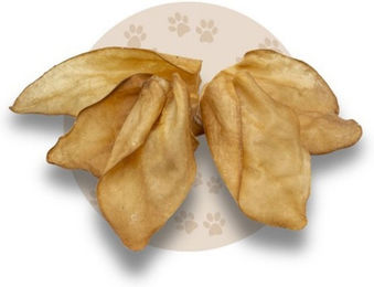 Produktbild von Warnick´s Tierfutterservice Rinderohren ohne Muscheln - Medium 50 Stück - Hundesnack, Leckerli für: Hunde