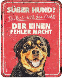 Produktbild von Warnschild beagle in D&D Home