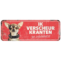 Produktbild von Warnschild Chihuahua nl D&D Home
