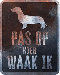 Produktbild von Warnschild dachshund deutsch D&D Home