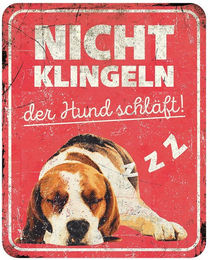 Produktbild von Warnschild dachshund en D&D Home