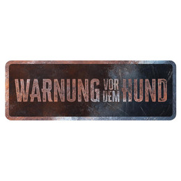 Produktbild von Warnschild general 2 deutsch D&D Home
