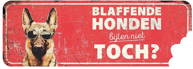 Produktbild von Warnschild german shepherd de D&D Home