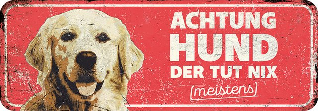 Produktbild von Warnschild german shepherd nl D&D Home