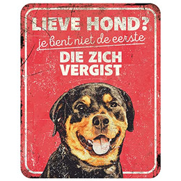 Produktbild von Warnschild rottweiler nl D&D Home