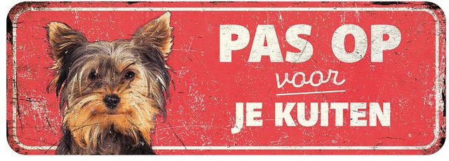 Produktbild von Warnschild terrier fr D&D Home