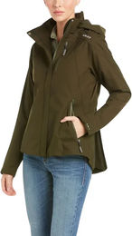 Produktbild von Wasserdichte Jacke équitation à capuche femme Ariat Coastal