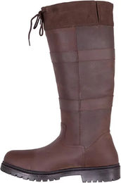 Produktbild von Wasserdichte Outdoor-Reitstiefel aus Leder BR Equitation Country nubuck