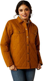 Wasserdichte Reitjacke Damen Ariat Grizzly Quilted Barn – Bild 1 von 8