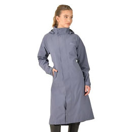 Wasserdichte Reitjacke mit Kapuze, Damen Weatherbeeta longline – Bild 1 von 5