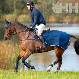Produktbild von Wasserdichter Fleece-Decken für Pferde Rambo