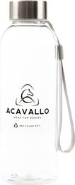 Produktbild von Wasserflasche aus recyceltem Kunststoff Acavallo RPET