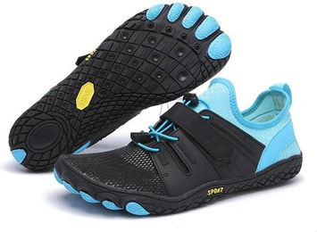 Produktbild von Wasserschuhe für Herren und Damen, Barfuß-Aquasocken, Strand-Schwimmschuhe, schnelltrocknende Aquasocken, Poolschuhe für Surf, Yoga, Wassergymnastik 44