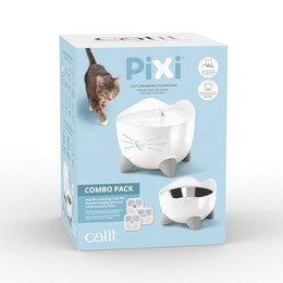 Produktbild von Wasserspender für Tiere Catit Pixi Combo Kit