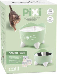 Produktbild von Wasserspender für Tiere Catit Pixi Combo Kit