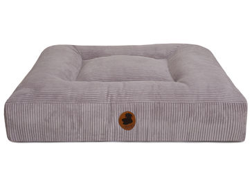 Produktbild von Wau-Bed Cord - Light Grey / Eckig / M (100x80cm)