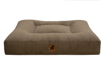 Produktbild von Wau-Bed Cord - Olive / Eckig / L (120x100cm)