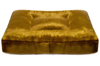 Produktbild von Wau-Bed Glanz Olive - Eckig M (100x80cm)