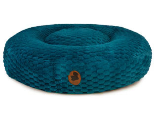 Produktbild von Wau-Bed Hexa Petrol - S oval 80 x 60 cm