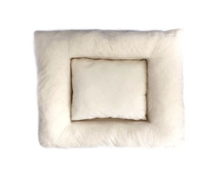 Produktbild von Wau-Bed Inlay mit Füllung - Eckig / S (80x60cm) / Außenkissen