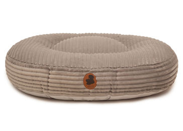 Produktbild von Wau-Bed Kuschelcord Big Taupe / Oval / S (80x60cm)