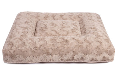 Produktbild von Wau-Bed Wild Wave - Taupe / Eckig / M (100x80cm)