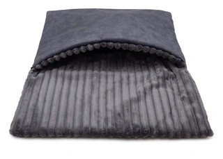 Produktbild von Wau-Snooze Kuschelcord Hundeschlafsack Dark Grey S
