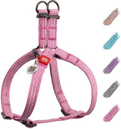 Produktbild von WAUDOG Hunde-Geschirr Brustgeschirr verstellbar reflektierend aus recycelter Baumwolle für Welpen und Hunde