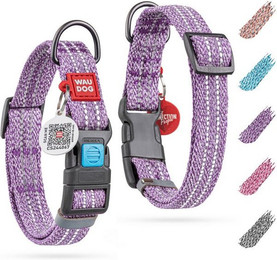Produktbild von WAUDOG Hunde-Halsband mit Klickverschluss reflektierend verstellbar