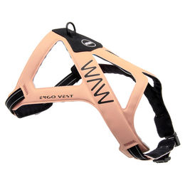 Produktbild von WAW Hundegeschirr Ergo Vest Village forest camel/schwarz