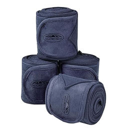 Produktbild von Weatherbeeta Bandage Prime Fleece 4er-Pack Blaubeere
