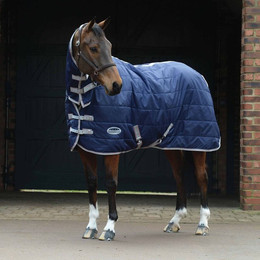 Produktbild von Weatherbeeta Comfitec 210D Channel Quilt Combo Stalldecke mit Halsteil - 1 Stk.