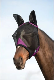 Produktbild von Weatherbeeta Comfitec Deluxe Fliegenmaske mit Ohrenschutz