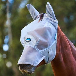 Produktbild von Weatherbeeta Comfitec Fine Mesh Fly Mask With Ears & Nose