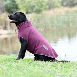 Produktbild von Weatherbeeta Comfitec Fleece-Mantel mit Reißverschluss für Hunde