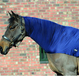 Weatherbeeta Neck Stretch Hood Pony Navy – Bild 1 von 2
