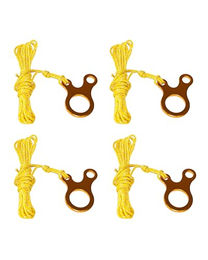 Wechsel Leine Seilspanner Morpher Set Dyneema Guy Line - 4 x 4 m – Bild 1 von 6