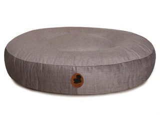 Produktbild von Wechselbezug Summer Dark Taupe Oval L 120x100cm