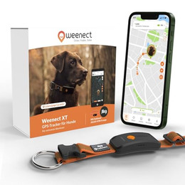 Produktbild von Weenect Hund XT GPS-Halsband mit XL-Antenne und Julius-K9 Halsband - 1 Stk.