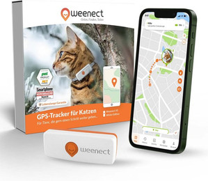 Produktbild von Weenect XS GPS Tracker für Katzen Weiß