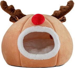 Produktbild von Weihnachten Haustier Niedlich Weihnachten Rentier Schwamm Hunde Ruhematte Rund Katze