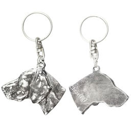 Weimaraner Grey Ghost Silber Anhänger Hundeschmuck – Bild 1 von 5