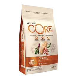 Produktbild von Wellness Core Cat Adult Original Truthahn & Huhn - 4 kg