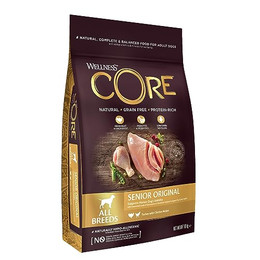 Produktbild von Wellness CORE Senior Original Pute & Huhn Trockenfutter - 2 x 10 kg