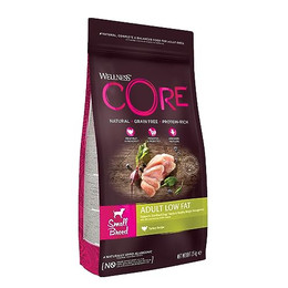 Produktbild von Wellness CORE Small Breed Low Fat Hundefutter mit Pute - 1,5 kg