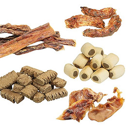 Produktbild von Welpen Snack Verwöhn-Paket Hundefutter - 5 x 320 g