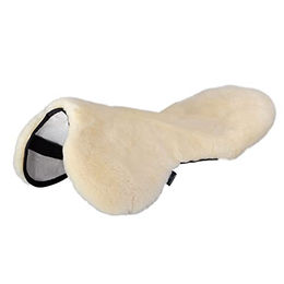 Werner Christ Horse Sattelsitzbezug Englisch aus echtem Lammfell – Bild 1 von 9