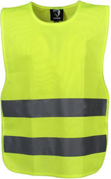 Produktbild von Weste mit Fluoressents-Gummiband und Reflektoren Horka