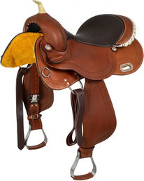 Produktbild von Western Barrel Sattel für Pferde Denver Quarter