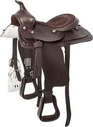 Produktbild von Western-Sattel aus Leder für Pferde Hispano Hipica
